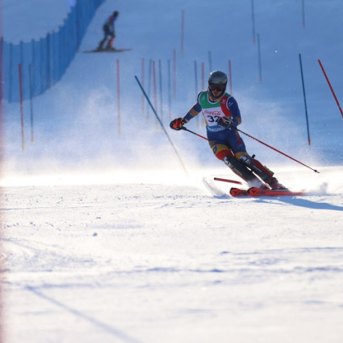 Sportivii români au participat la slalomul de la Festivalul Olimpic al Tineretului European