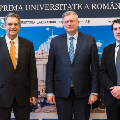 UAIC a primit vizita Ambasadorului Republicii Cipru în România și a Consulului General al Ambasadei Republicii Elene în România