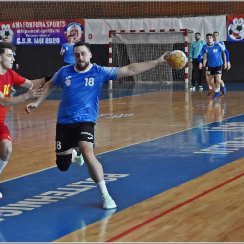 Echipa de handbal masculin a CS Politehnica Iași începe meciurile din play-out