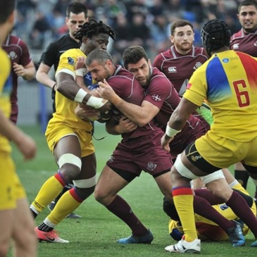 Naționala de rugby a României, învinsă de Georgia în semifinala Campionatului European