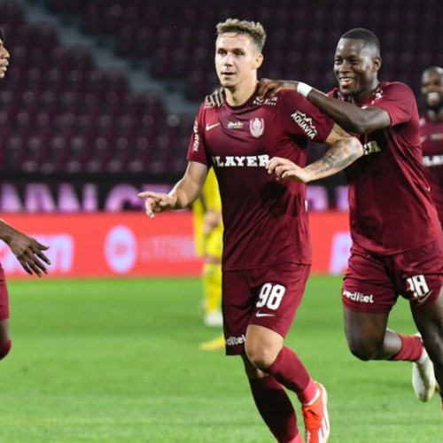 CFR Cluj învinge Gloria Buzău cu 6-0 în ultima etapă a sezonului regulat