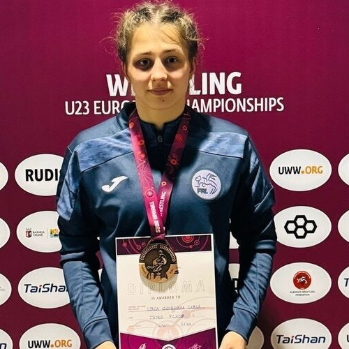 Georgiana Lirca câștigă medalia de bronz la Campionatul European de lupte U23