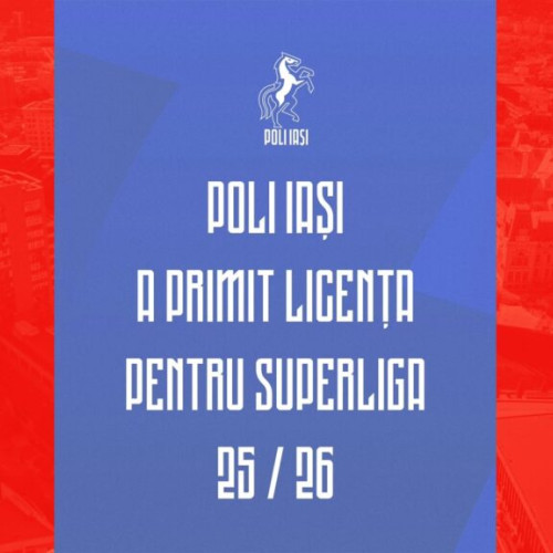 ACSM Politehnica Iași obține licența pentru Liga I