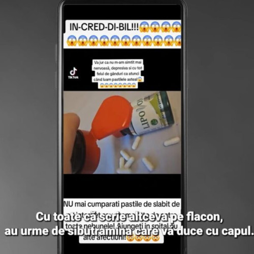 Un supliment pentru slăbit, promovat intens pe internet și TikTok - Lipovon - atrage mii de femei din România, dar ascunde riscuri grave pentru sănătate, potrivit unui raport al Recorder. Conform sursei, aceste „pastile-minune” conțin sibutramină, o substanță interzisă în Uniunea Europeană din 2010 din cauza riscurilor asupra inimii și sistemului nervos.