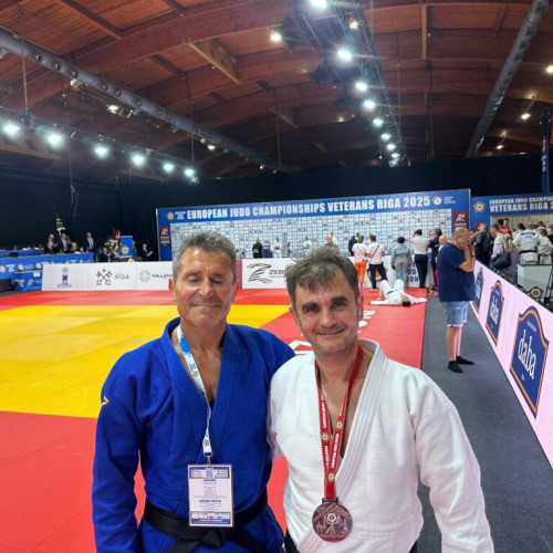 Judocanii ieșeni, medaliați la campionatul european de veterani din Letonia