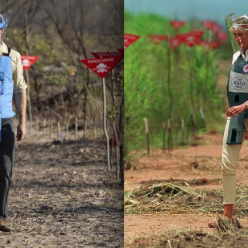 Video Prințul Harry, „pe urmele” mamei sale, Diana: a participat la o acțiune de dezamorsare a minelor terestre din Angola