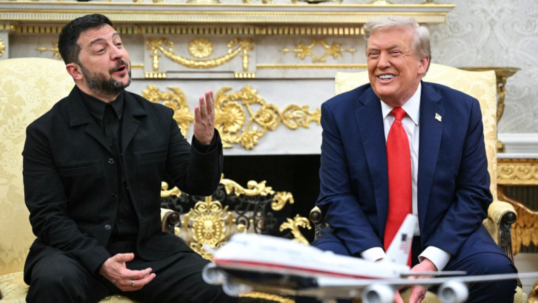 De câte ori a spus Zelenski „mulţumesc” în Biroul Oval, la întâlnirea cu Trump