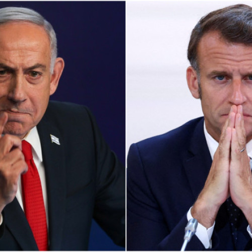 Războiul replicilor: Macron condamnă afirmația „josnică” a lui Netanyahu privind creșterea antisemitismului în Franța