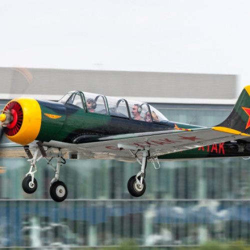 un echipaj Iak-52 a doborât jumătate din dronele distruse de armata ucraineană