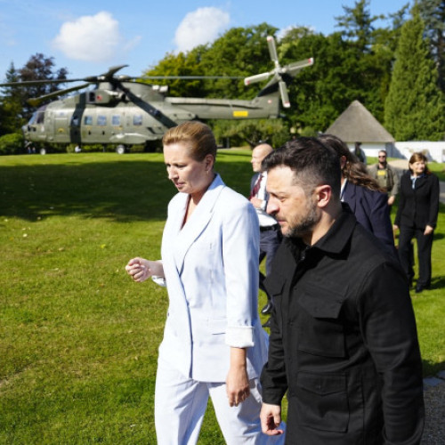 Zelenski ajunge în Danemarca pentru discuții cu liderii nordici și baltici