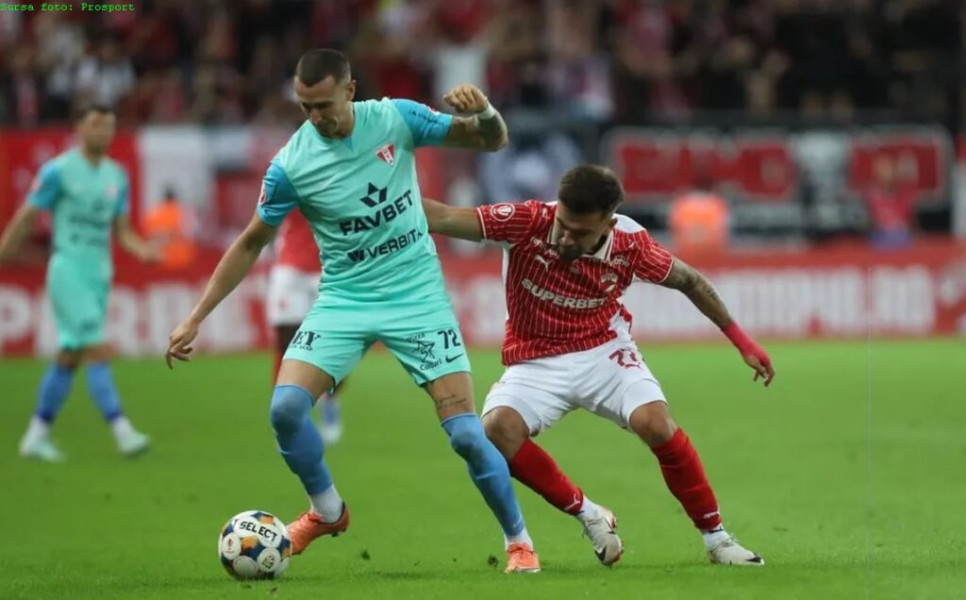 Dinamo învinge CS Dinamo la Săftica, în pregătire, 2-0