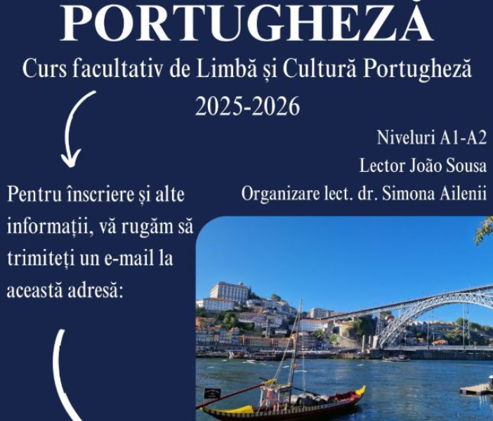 UAIC lansează un curs facultativ de limbă portugheză în 2025–2026