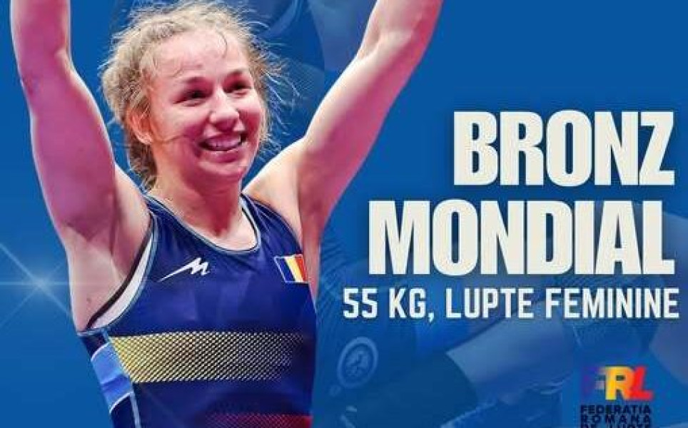 Ana Andreea Beatrice a câștigat bronz la Campionatul Mondial de Lupte de la Zagreb