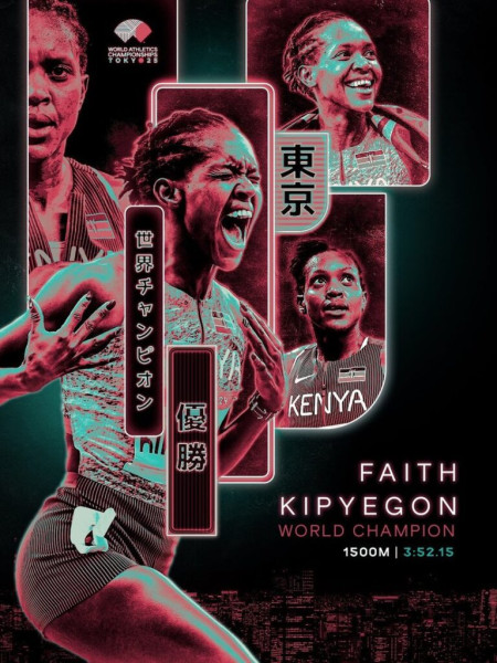 Faith Kipyegon câștigă al patrulea titlu mondial la 1.500 m și inspiră sportive din întreaga lume