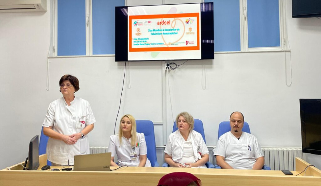 Donatorii de celule stem, omagiați la Iași cu ocazia Zilei Mondiale a Donatorilor Voluntari