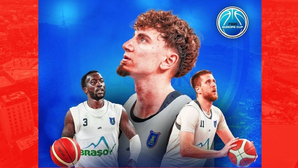 Corona Brașov conduce în dubla manșă împotriva BC Dnipro în preliminariile FIBA Europe Cup