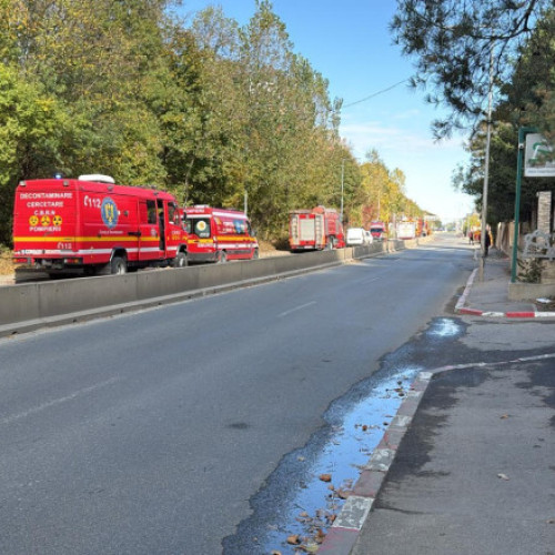 Incendiu pe Bulevardul Pipera a dus la sistarea gazelor pentru 14.000 de consumatori