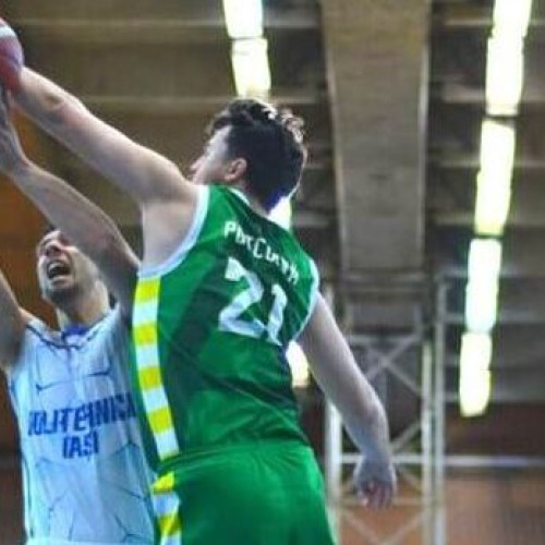 Politehnica Iași joacă la București contra Agronomiei în Liga I de baschet masculin